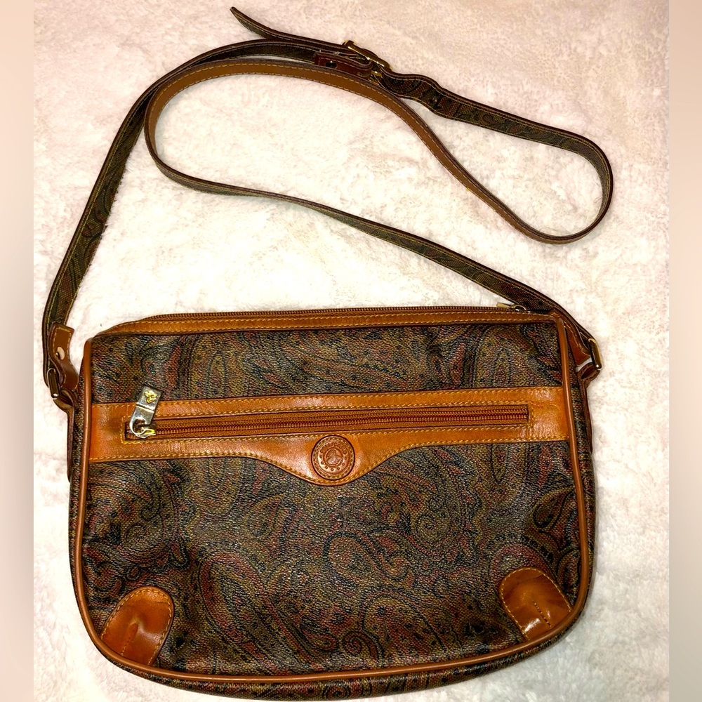 🚨 Rare Item 🚨 Vintage Pelicanno Italy Leather Crossbody